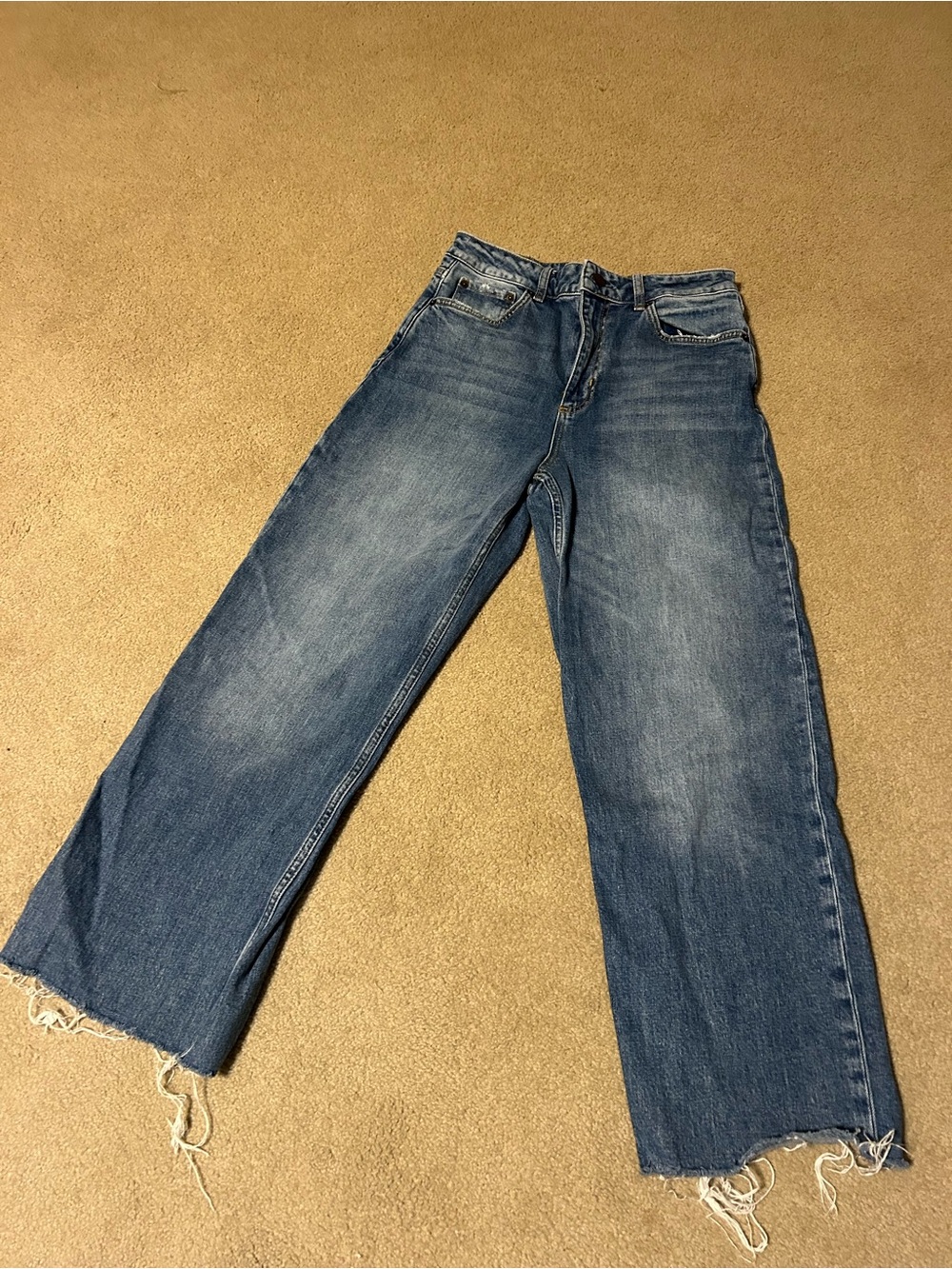Rails Wide-Leg Jeans in Medium Blue